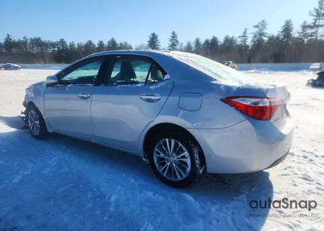 2014 Toyota Corolla L from USA, damaged, VIN 2T1BURHE4EC035204